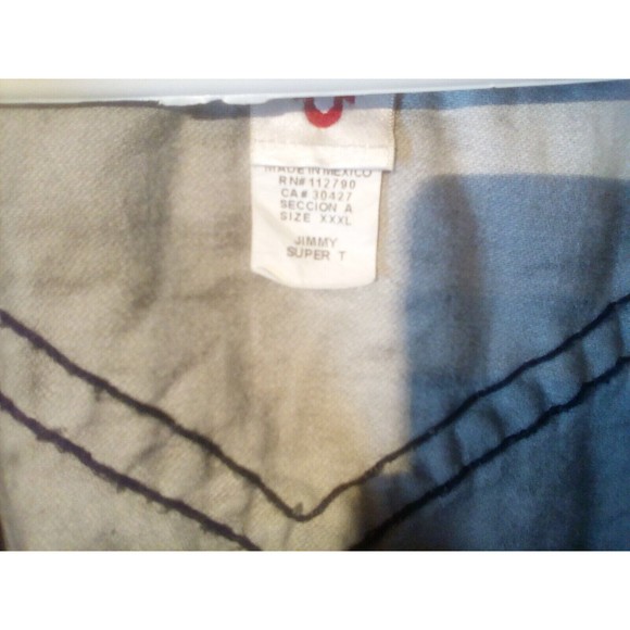 True Religion Jeans Denim Jacket JIMMY Super T  Stone wash grey  XXXL - Picture 3 of 10